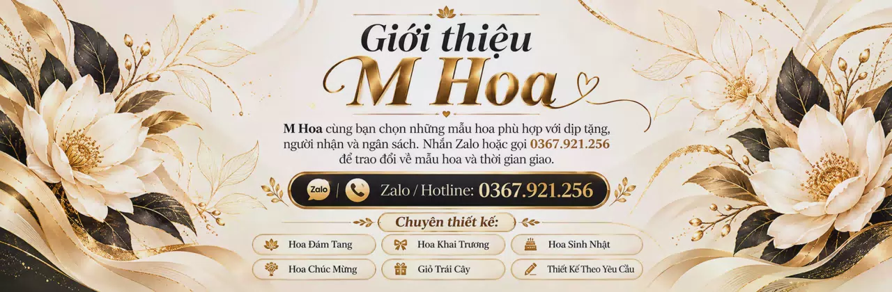 Ảnh bìa Shop hoa tươi Xã Cao Đức Bắc Ninh - Tư vấn mẫu hoa hợp ngân sách